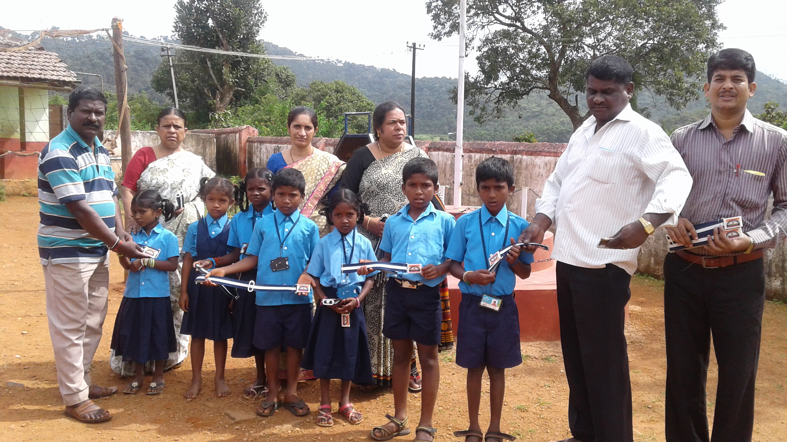 ಸರಕಾರಿ ಶಾಲೆಯ ವಿದ್ಯಾರ್ಥಿಗಳಿಗೆ ಉಚಿತ ಬೆಲ್ಟ್ ವಿತರಣೆ